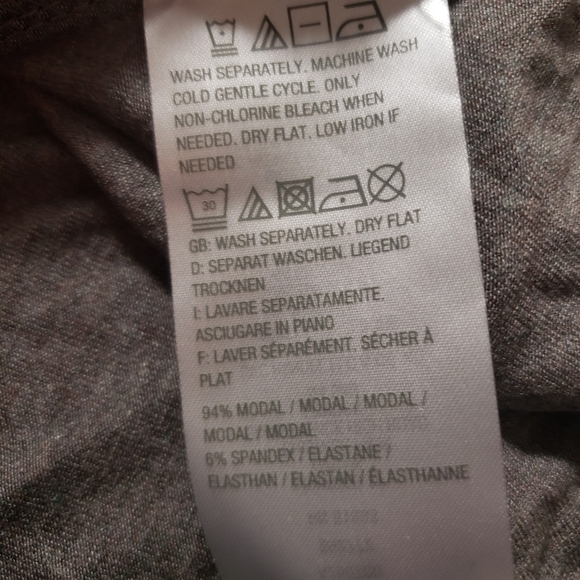 H by Halston Essentials Gray Knit Tunic Sz XS - Picture 6 of 8